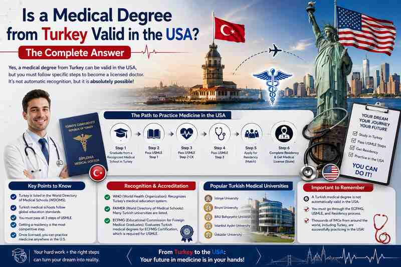 Is a Medical Degree from Turkey Valid in the USA? The Complete Answer