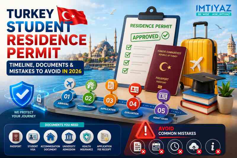 Turkey Student Residence Permit: Timeline, Documents & Mistakes to Avoid in 2026