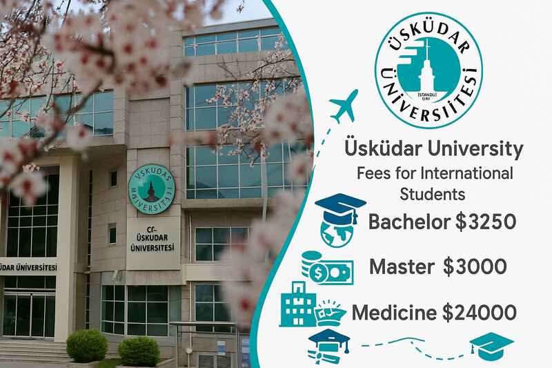 Uskudar University Fees 2026 for International Students - رسوم جامعة اسكودار | اسعار التخصصات في 2026